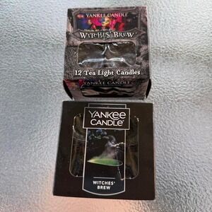Witchcore Retired Yankee Candle Witches Brew Tea Lights Set of 24 Rare
